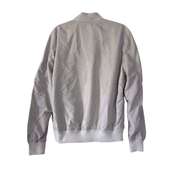 Slate & Stone Urban Street Streetwear Cyberpunk Modern Flight Bomber Jacket L - Picture 2 of 6